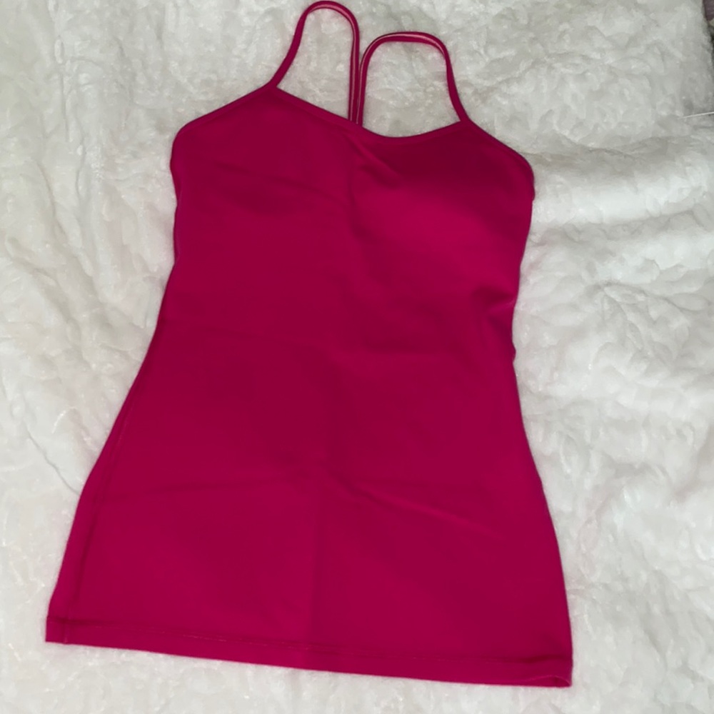 Pink LuLulemon Top Size 4